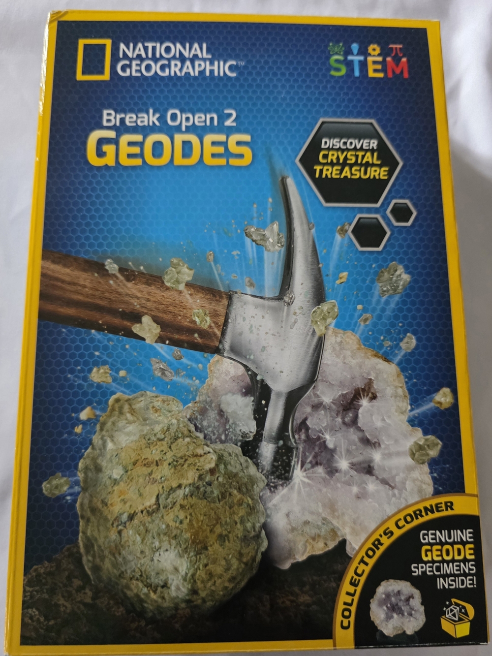 Geode kit packaging